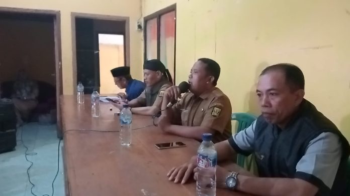 Pemdes Karang Mekar Kecamatan Cimanggu Sampaikan Hasil Pelunasan TGR Tahun 2022-2023