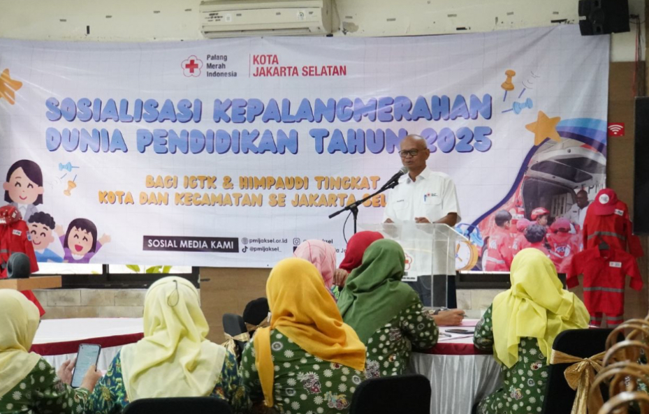 Puluhan Pengurus  IGTKI Ikuti SosialiSasi Kepalangmerahan