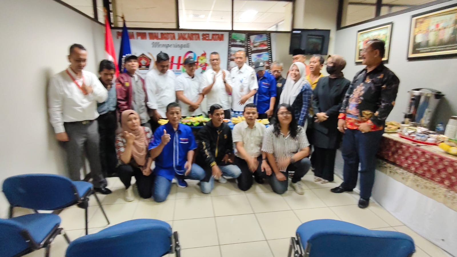 Askesmas Wakili Walikota Hadiri HPN Pokja PWI Jakarta Selatan