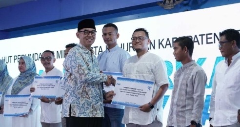 Hari Jadi Perumda Tirta Kahuripan, Sekda Kabupaten Bogor Sampaikan Beberapa Arahan Bupati