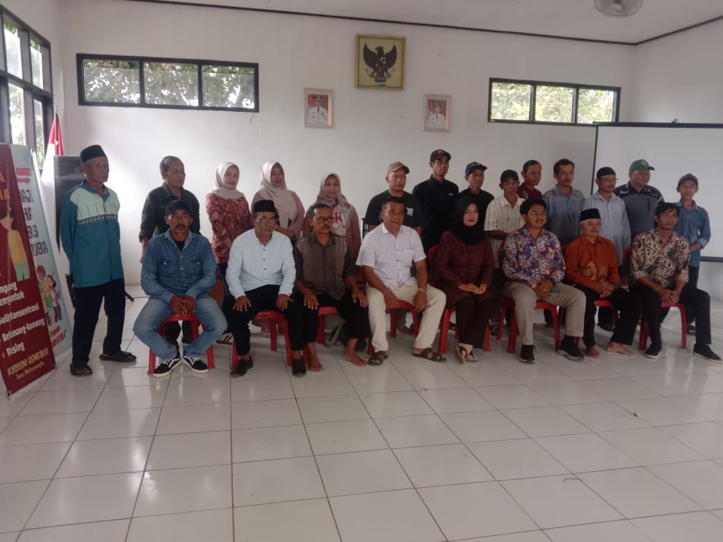 Serah Terima Jabatan BUMDes Harapan Jaya Desa Mekar Nangka di Hadiri Kasi Pem Kecamatan Cikidang