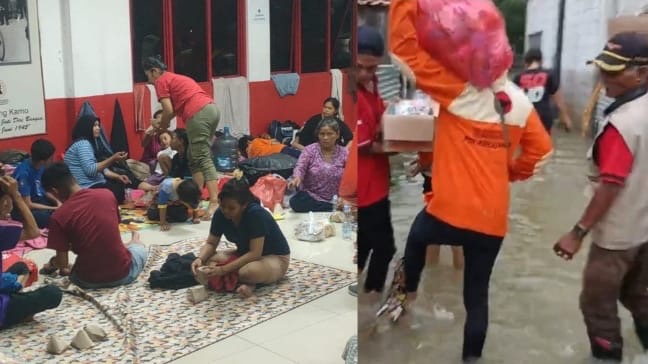 BAGUNA Jabar dan DPC Karawang Kolaborasi Tangani Banjir, Posko Dibangun di Sekretariat DPC