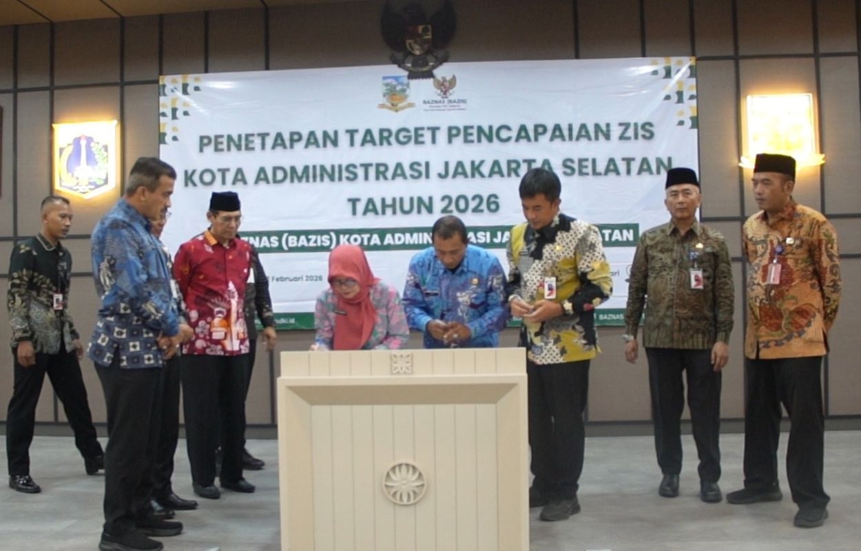  Target Perolehan ZIS Kota Jaksel 2026 &nbsp;Capai Rp 95 Miliar