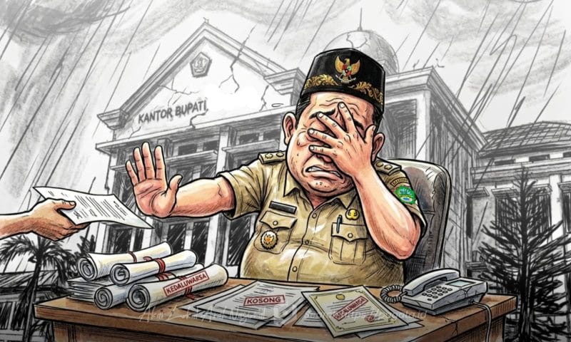 Diberhentikan dari Jabatan, Kades Babakanjaya Ajukan Keberatan, Soroti Prosedur Penerbitan SK Bupati Sukabumi