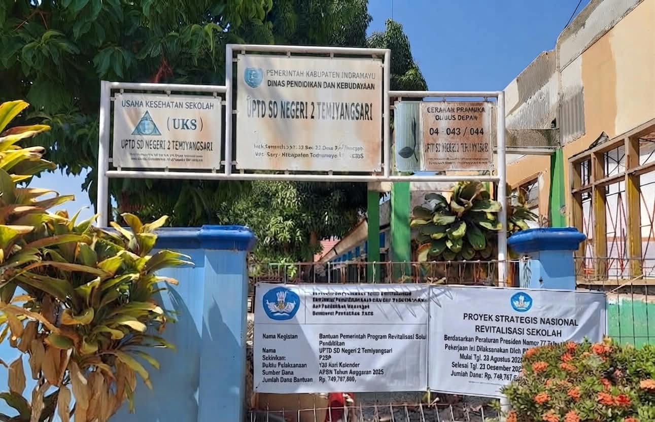 Proyek Program Revitalisasi Dimulai, Harapan Baru untuk Kenyamanan Belajar di UPTD SDN 2 Temiyangsari