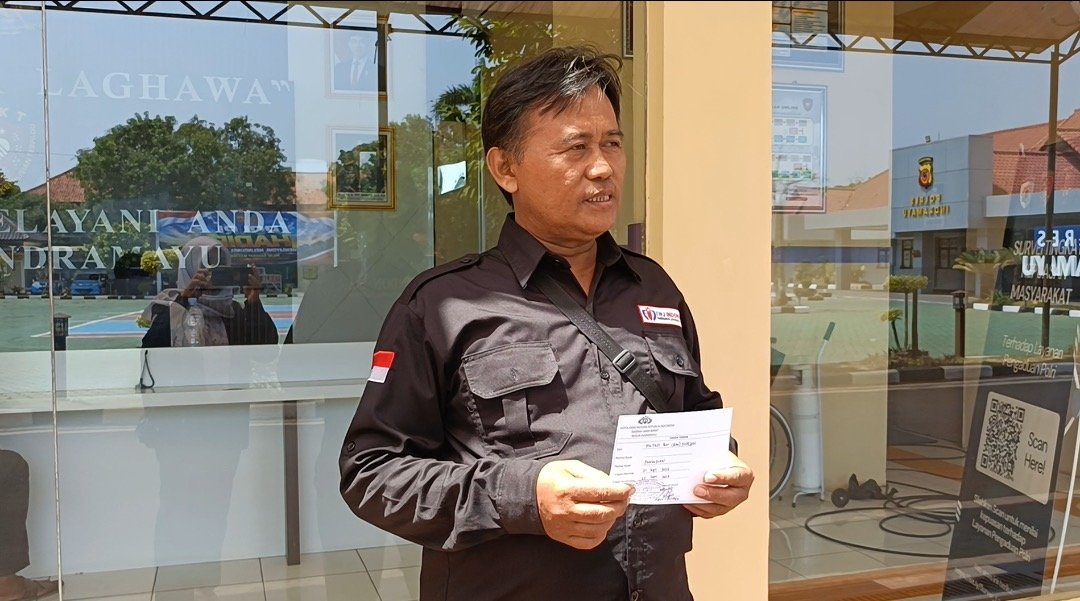 Ketua FWJI Indramayu Laporkan Dugaan Intimidasi Wartawan ke Polres Indramayu