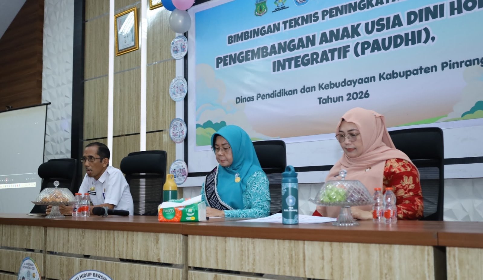 Bimtek Peningkatan PAUD HI  digelar di Aula Dinas P & K Pinrang
