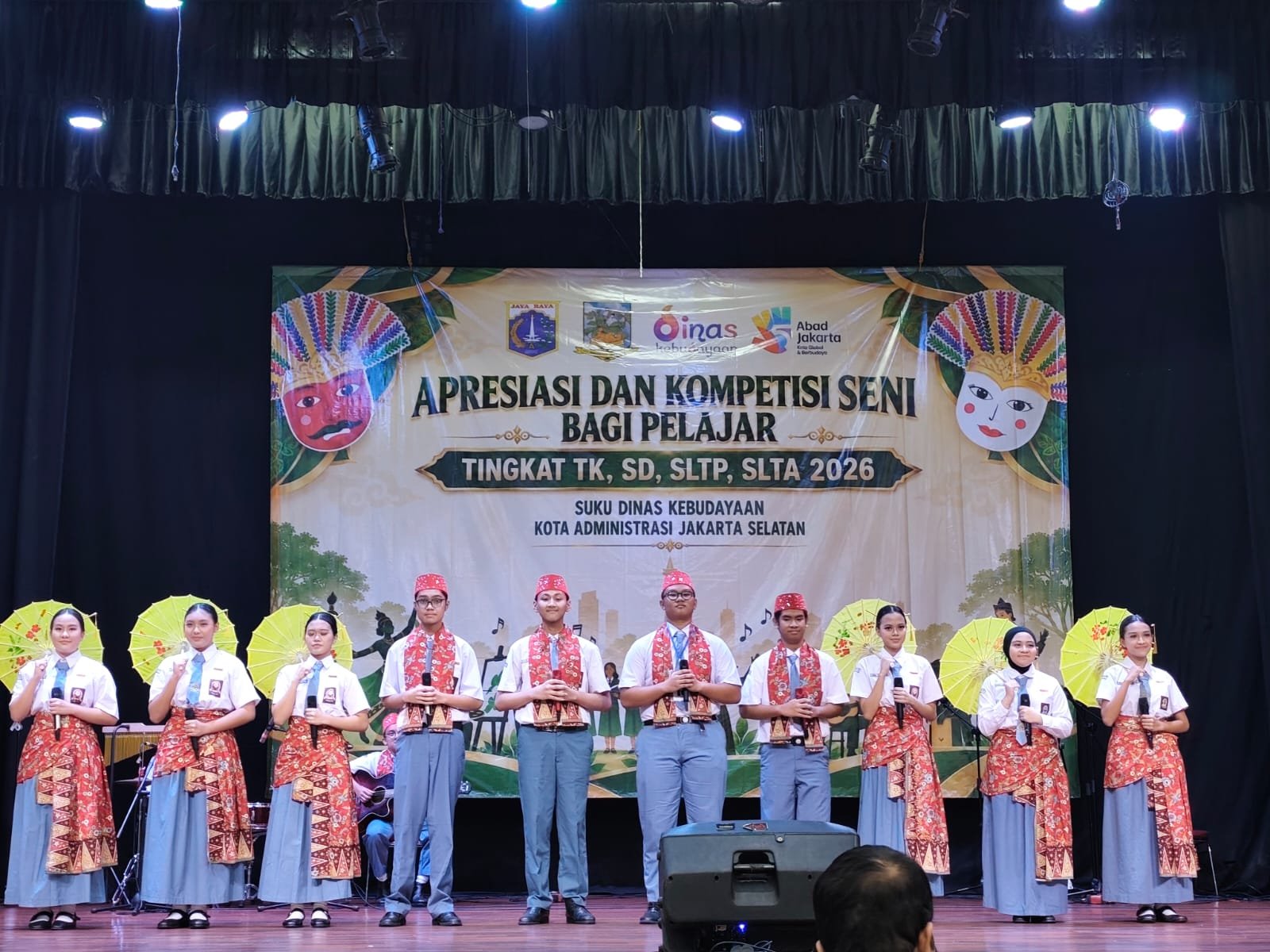 Sudin Kebudayaan Jaksel Gelar Apresiasi dan Kompetisi Seni bagi Pelajar.