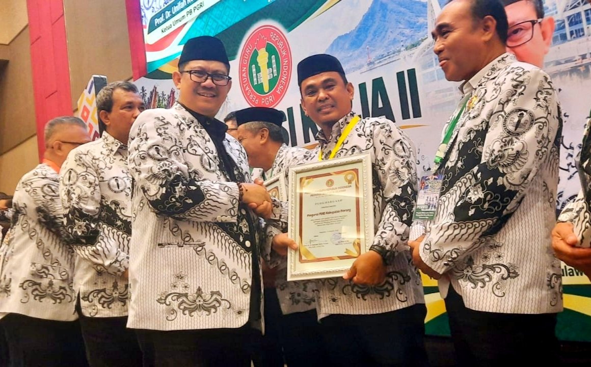 PGRI Pinrang Kembali Raih Penghargaan Kategori Tata Kelolah Keuangan Terbaik 2026